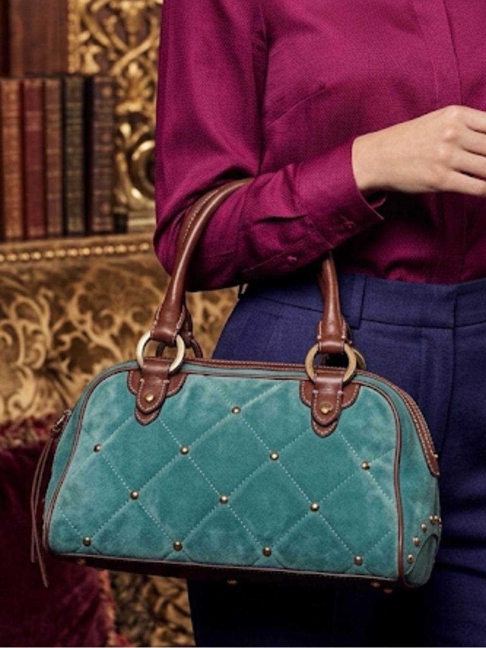 Claudia Firenze Italy Satchel Purse